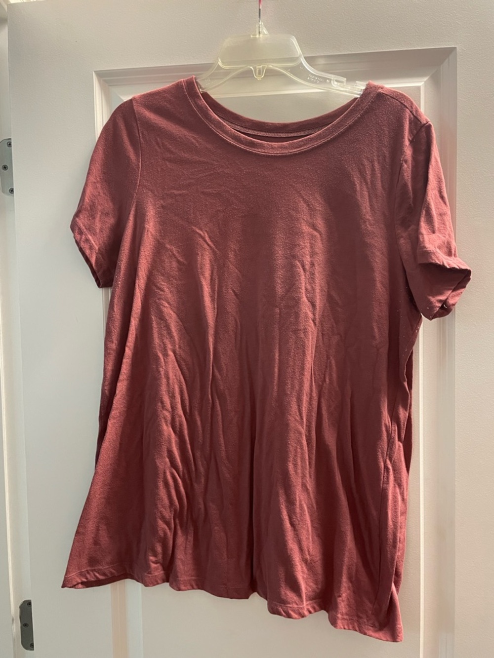 Women’s Short-Sleeve Scoop Neck Tee - Dusty Rose